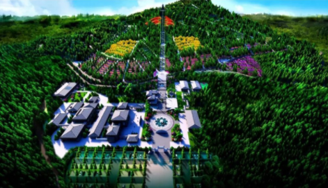 公墓规划效果图 公墓规划效果图